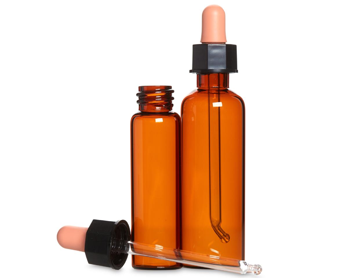 WHEATON® 棕色管状玻璃瓶、滴管瓶和滴管组件
