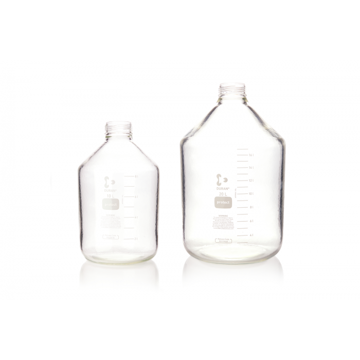 DURAN® GLS 80® 生产和储存瓶，大型容器，透明，带保护涂层