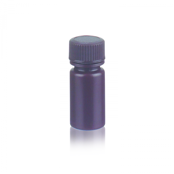 WHEATON® 防漏瓶，4 毫升，棕色，高密度聚乙烯，13-425