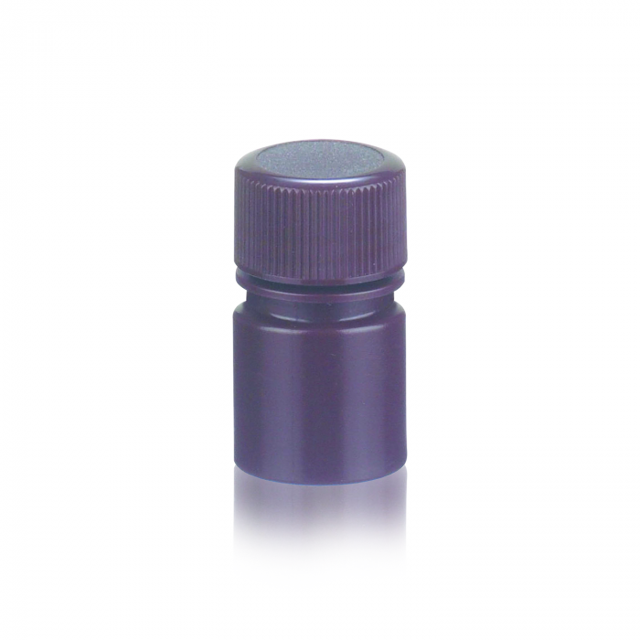 WHEATON® 防漏瓶，8mL，棕色，高密度聚乙烯，20-410
