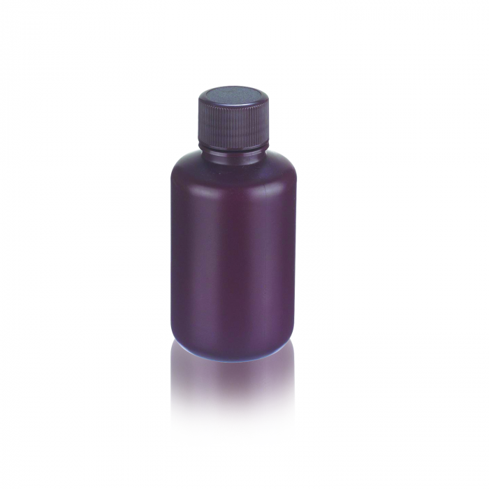 WHEATON® 防漏瓶，125 毫升，棕色，高密度聚乙烯，24-410
