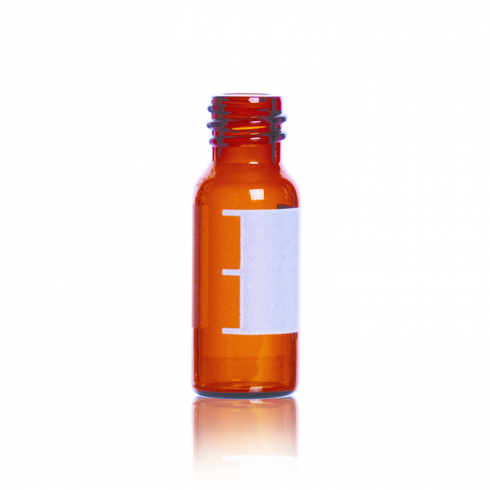 WHEATON® µL MicroLiter® 12 x 32 mm 自动进样器小瓶，带8-245螺纹，棕色，带补丁，非硅烷化