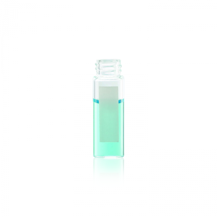 WHEATON® 螺口小瓶 15 x 45mm 螺口小瓶，透明，带书写补丁