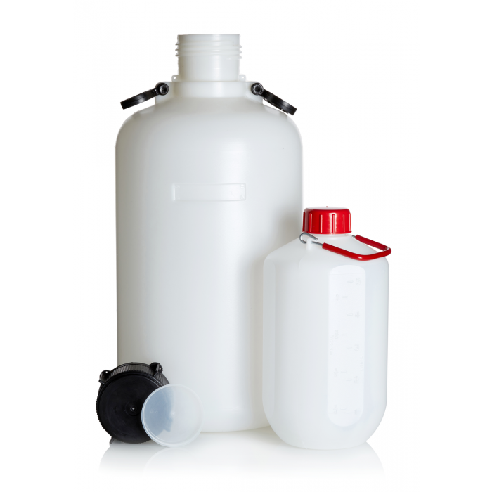 AZLON® 储存瓶，高密度聚乙烯 (HDPE) 材质，大瓶