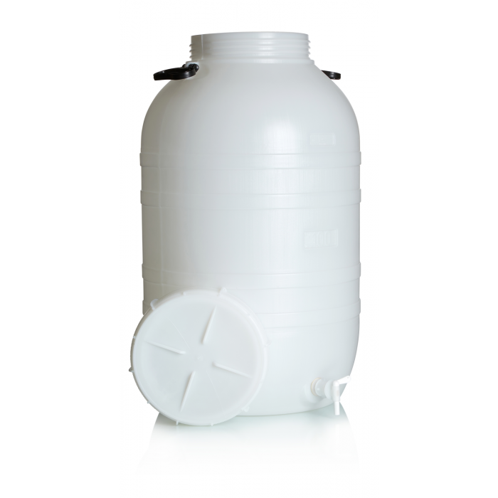 AZLON® 吸液瓶，宽颈，高密度聚乙烯（HDPE）