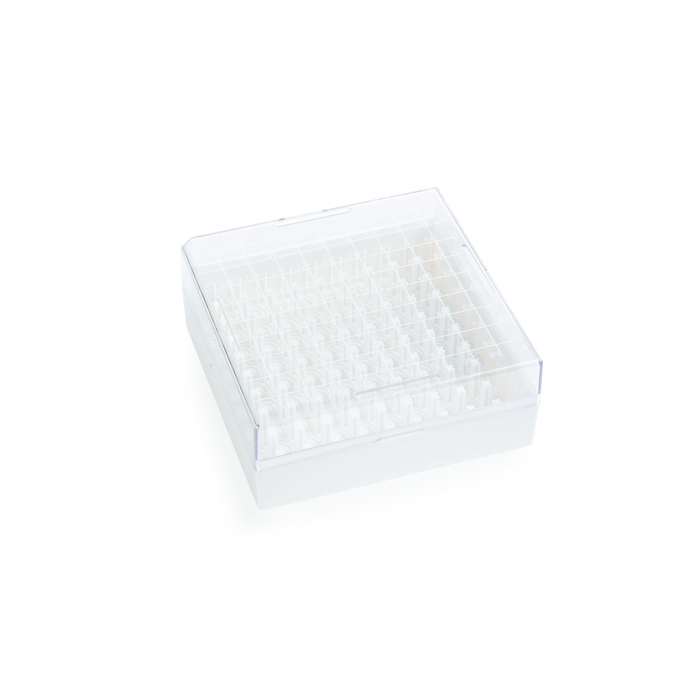 WHEATON® KEEPIT® 冷冻箱，低矮型KeepIT®-100，用于内螺纹药瓶，白色