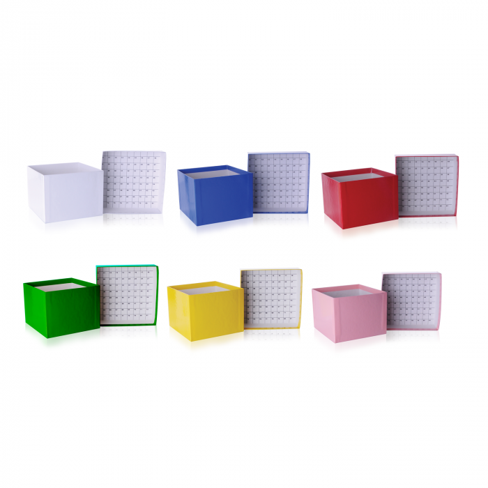 WHEATON® CryoFile® XL 存储盒，白色