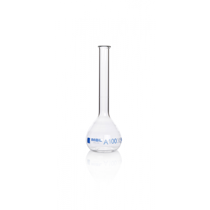 MBL® 容量瓶，Col Lisse，A 级，100 mL