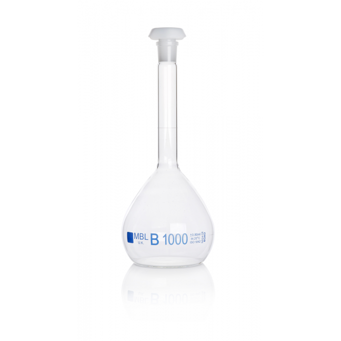 MBL® 容量瓶，B 级，1000 mL