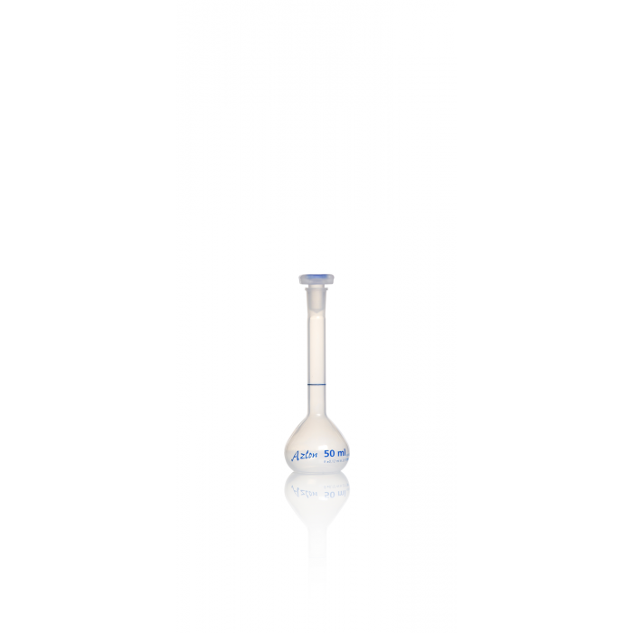 AZLON® 容量瓶，B 级，聚丙烯，50 mL