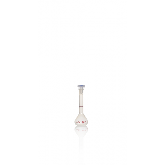 容量瓶，A 级，PMP, 25mL