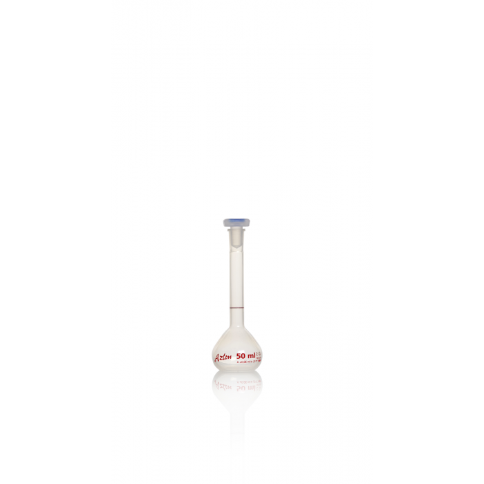 容量瓶，A 级，PMP, 50mL