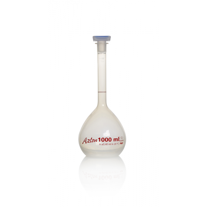 容量瓶，A 级，PMP, 1000mL