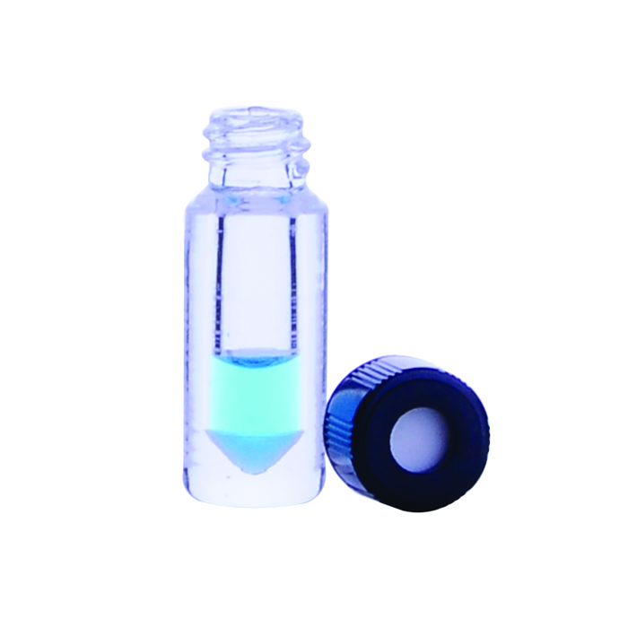 WHEATON® NextGen™ V Vial® 0.3mL，敞口，螺旋盖，8-425螺纹，聚四氟乙烯/硅树脂