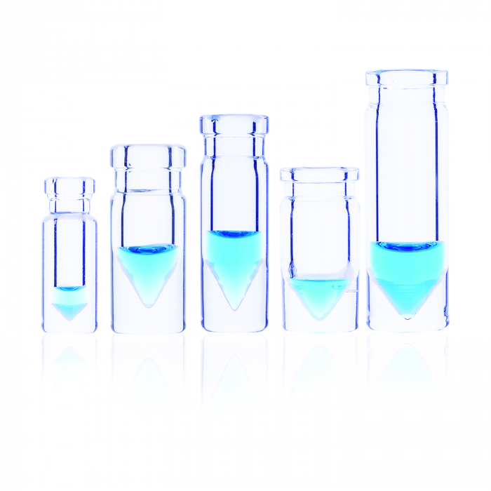 WHEATON®NextGen™ V Vial®0.3mL，敞口，螺帽，聚四氟乙烯/硅树脂