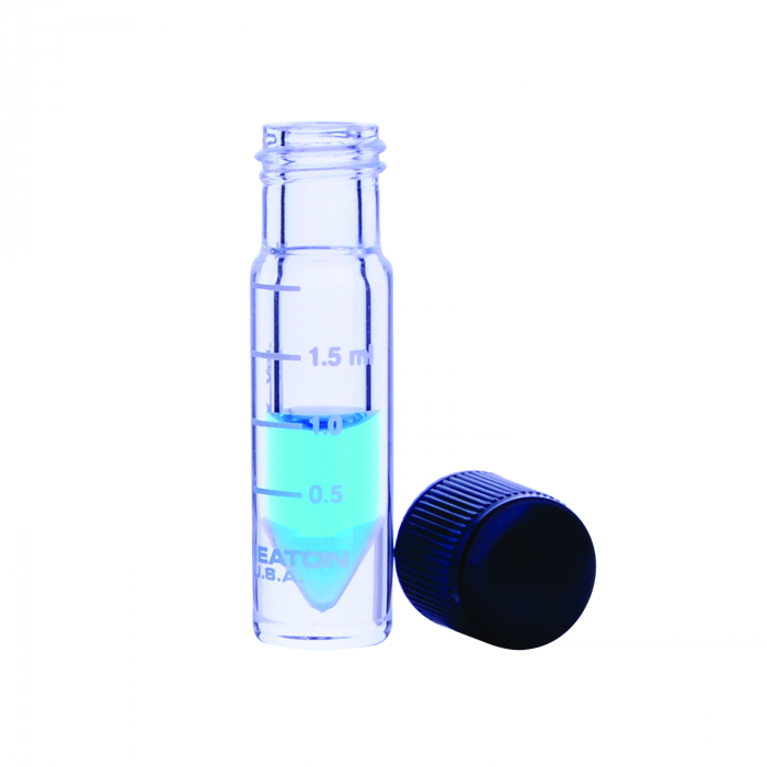 WHEATON®NextGen™ V Vial®2mL，刻度，实心顶部，螺帽，15-415螺纹，聚四氟乙烯/14B橡胶