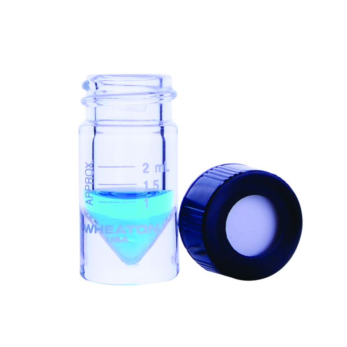 WHEATON®NextGen™ V Vial®2mL，刻度，敞口，螺帽，聚四氟乙烯/硅树脂