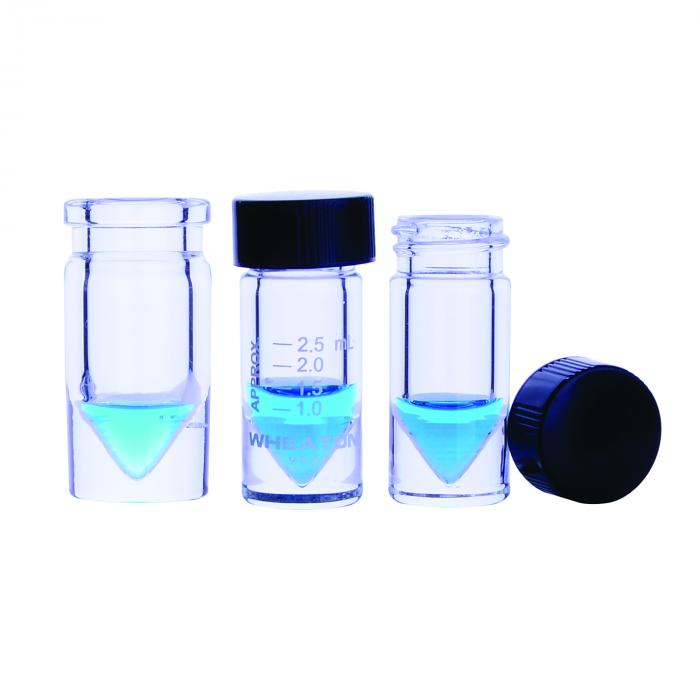 WHEATON®NextGen™ V Vial®3mL，敞口，螺帽，聚四氟乙烯/硅树脂