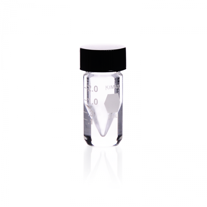 KIMBLE® ACCUFORM® 刻度瓶，透明，5 mL