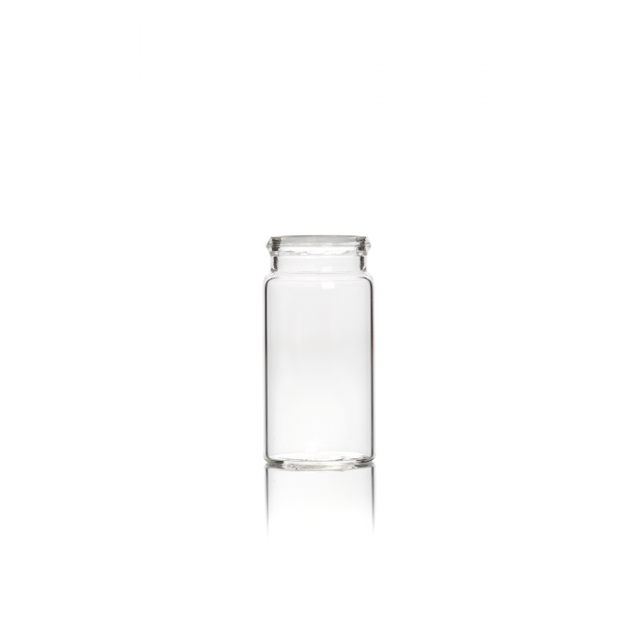 WHEATON® 小瓶，按扣/夹盖，透明，5.1 exp, 10mL