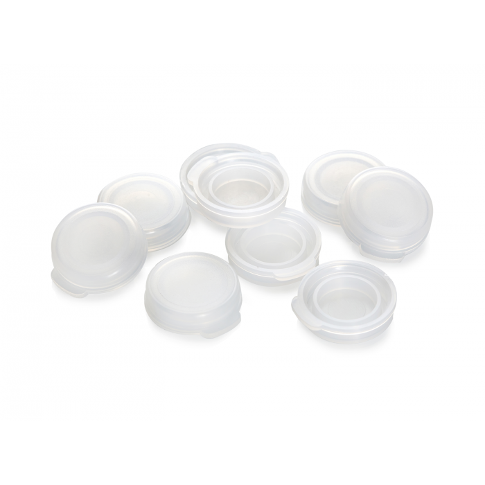 WHEATON® LDPE 按扣/卡扣顶盖，22 毫米