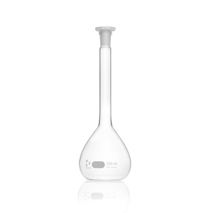 DURAN® 容量瓶, A级, 无合格证书，250ml