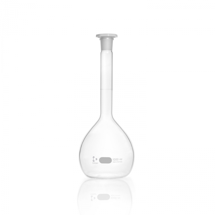 DURAN® 容量瓶, A级, 无合格证书，1000ml