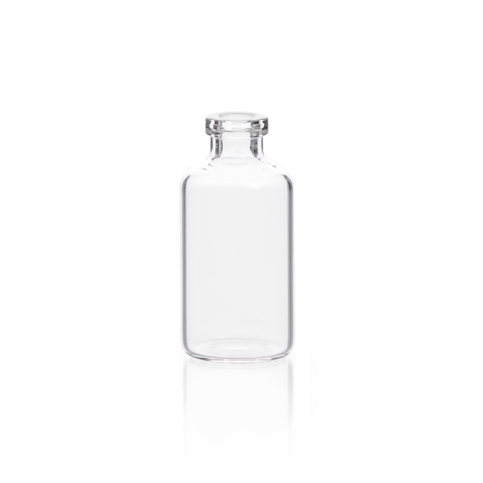KIMBLE® 无盖透明玻璃血清瓶，10mL，20mm，24x50mm