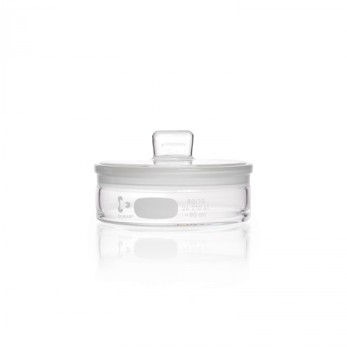 DURAN® 称重瓶，带研磨盖，低型，80 mL