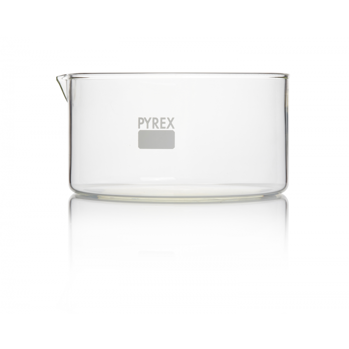 Pyrex® 结晶盘，不带出水嘴，500 mL