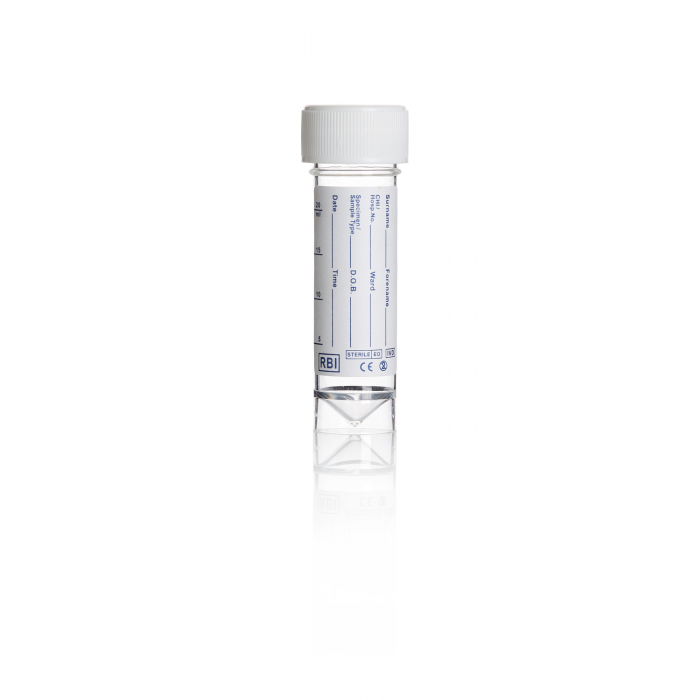 WHEATON® 30 毫升聚苯乙烯通用容器，印刷标签