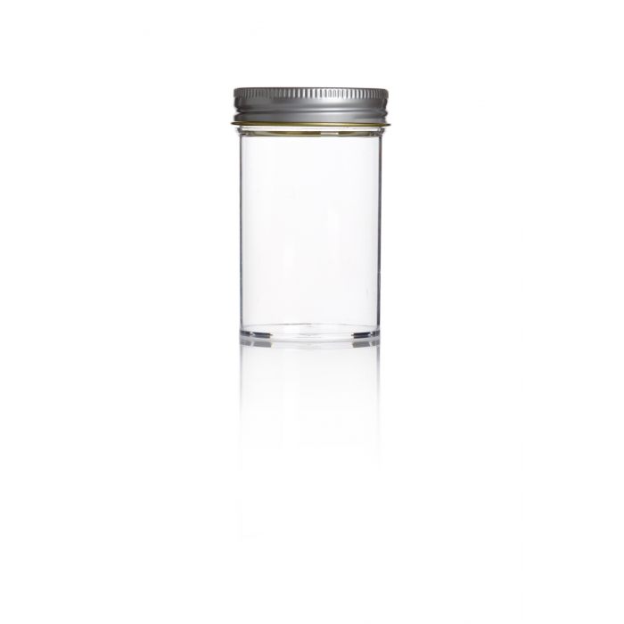 WHEATON® 100mL 聚苯乙烯容器，无标签