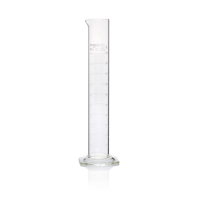 Pyrex® 量筒，A 级，500 mL