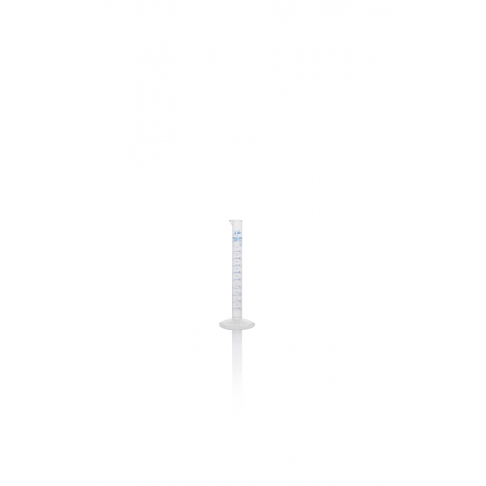 AZLON®量筒，印有刻度，A 级，PMP (TPX)，10mL