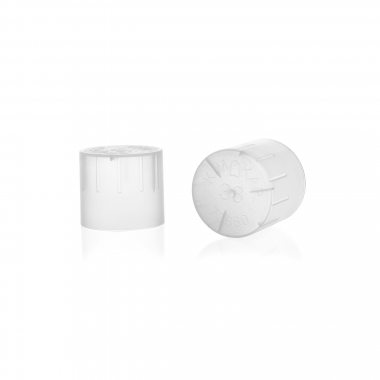 KIMBLE® KIM-KAP™ 聚丙烯帽，自然色，适合 18 mm 管外径