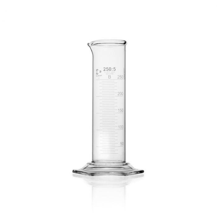 DURAN® 超重型量筒，B 级，250 mL