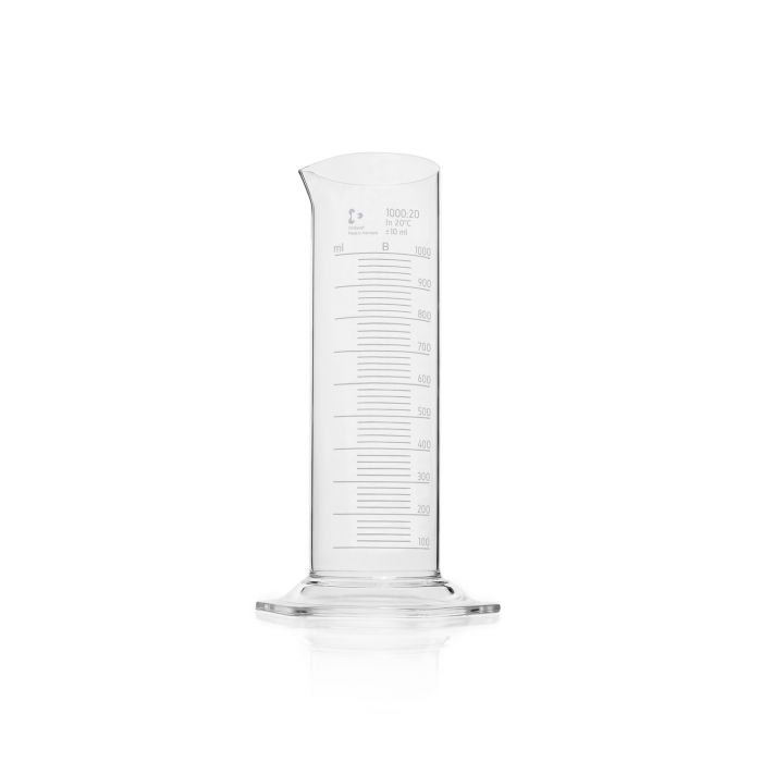 DURAN® 量筒，带六角形底座，B 级，低型，1000 mL