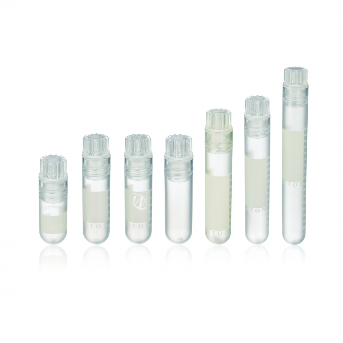 WHEATON® CryoELITE® 低温瓶，圆底，内螺纹，2 mL，不带贴片，无菌