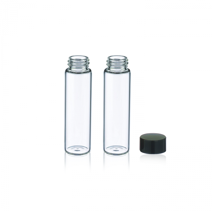 WHEATON® E-C 样品瓶, 24mL, PTFE / 14B 橡胶
