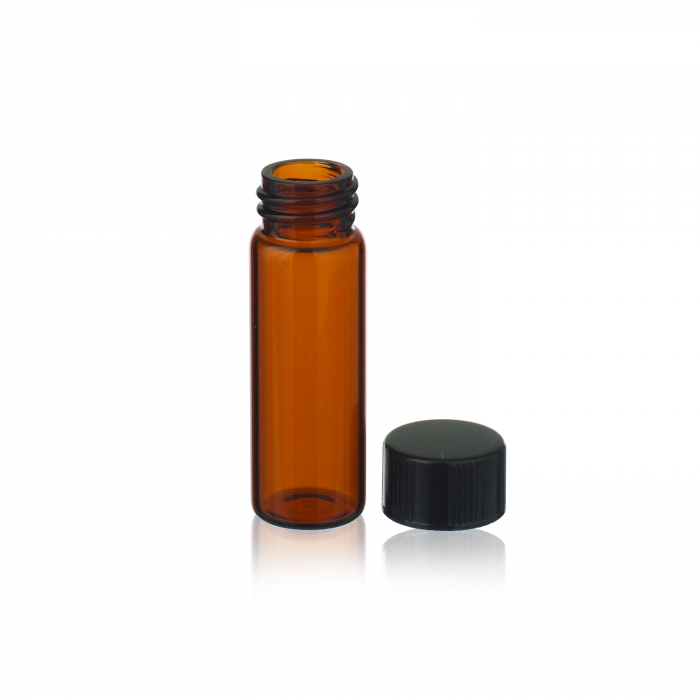WHEATON® E-C样品瓶，4mL，棕色，14B橡胶材质