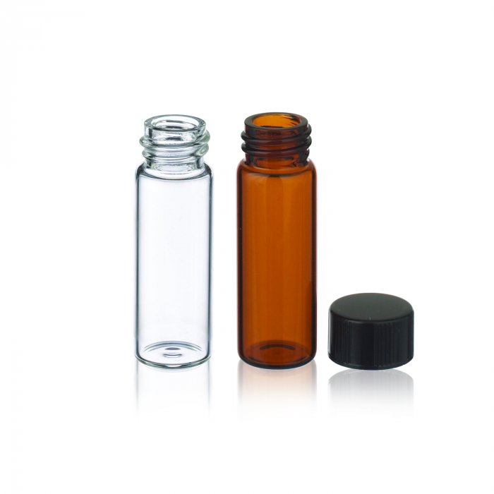 WHEATON® E-C 样品瓶, 4mL, 透明, PTFE / 14B 橡胶