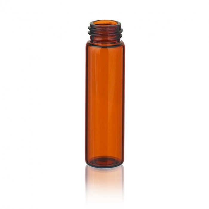 KIMBLE® 棕色螺纹小瓶，12 mL