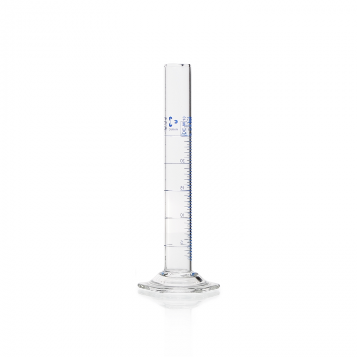 DURAN® 带六角形底座的量筒，A 级，25 mL