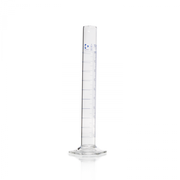 DURAN® 带六角形底座的量筒，A 级，100 mL