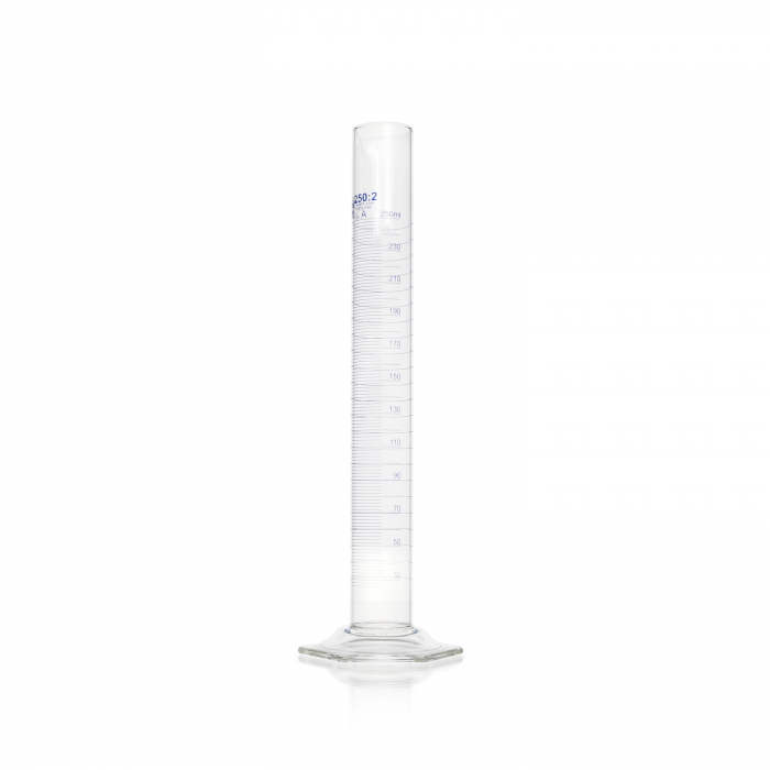 DURAN® 带六角形底座的量筒，A 级，250 mL