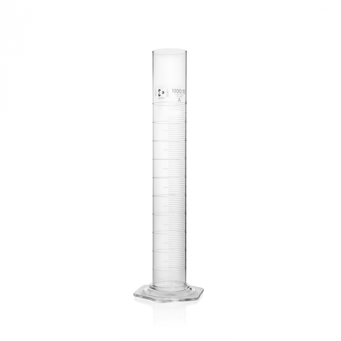 DURAN® 带六角形底座的量筒，A 级，1000 mL