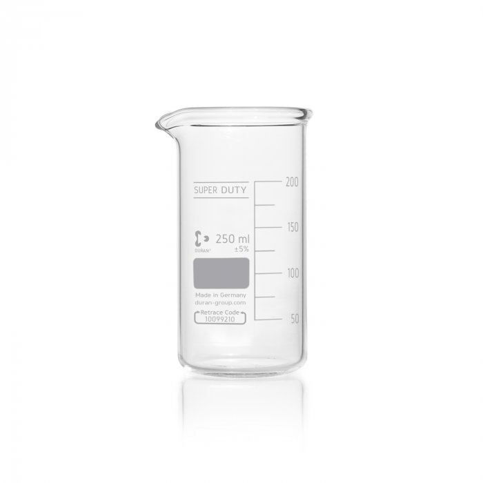 DURAN® 超级耐用烧杯，高型，250 mL
