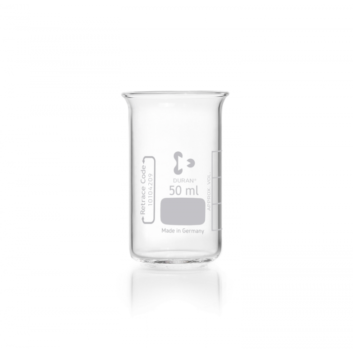DURAN® 烧杯，高型，无嘴，50 mL