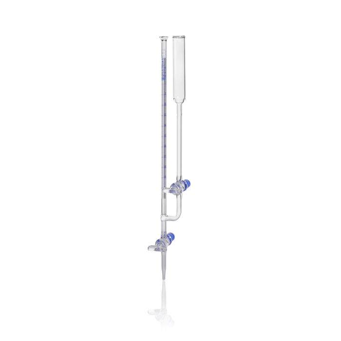 DURAN® Microburette，带谢尔巴赫条纹和玻璃钥匙，AS 级，1 mL