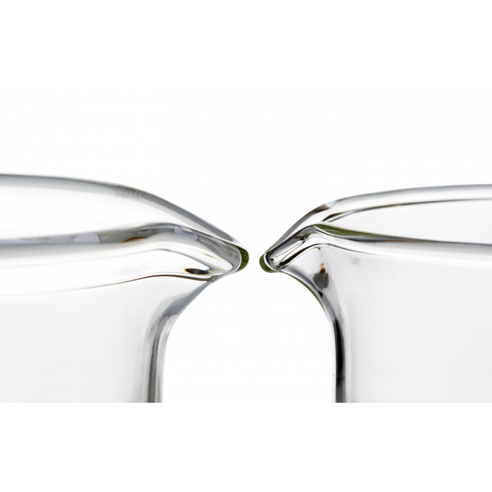PYREX®烧杯，低形，格里芬型，重型，带槽口